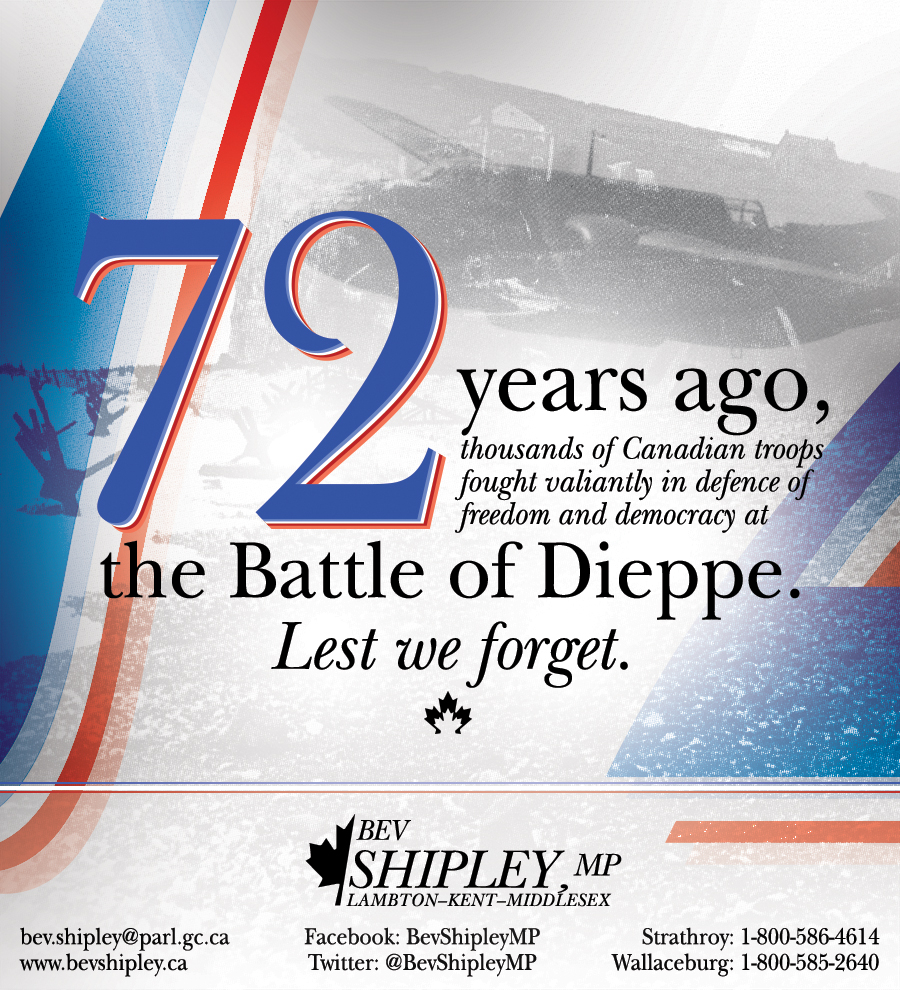 Dieppe - 72nd Anniversary